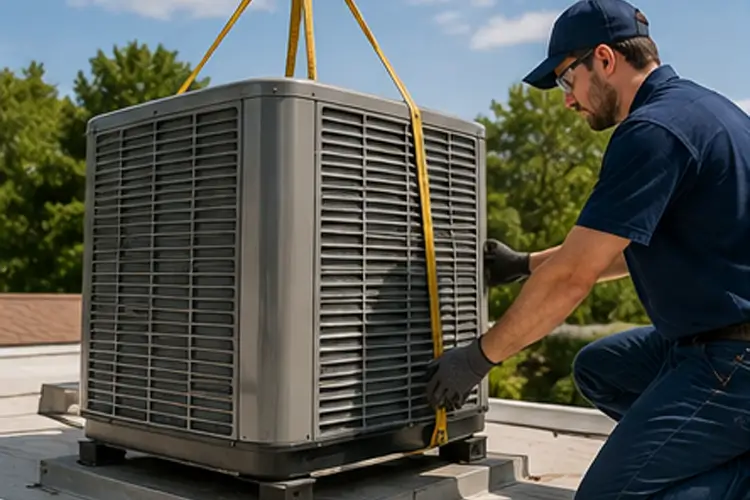 Professional AC installation