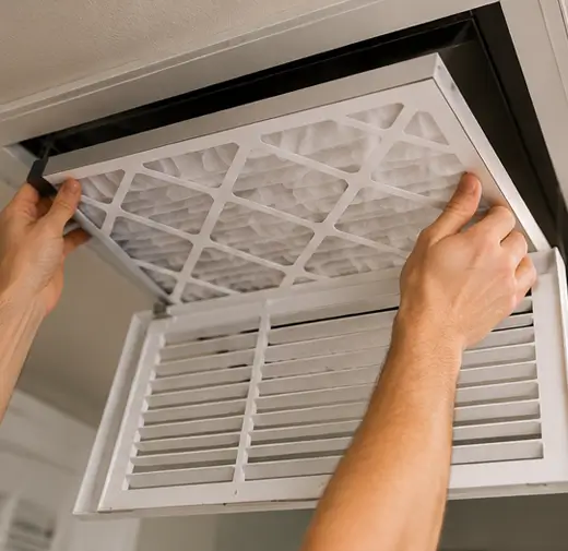 Air filter replacement