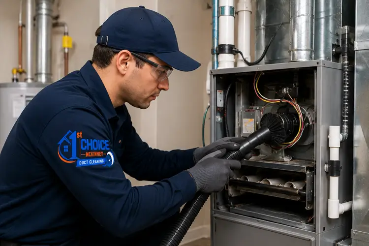 Professional furnace cleaning service in McKinney TX